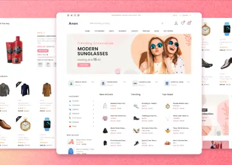 E-commerce redesign