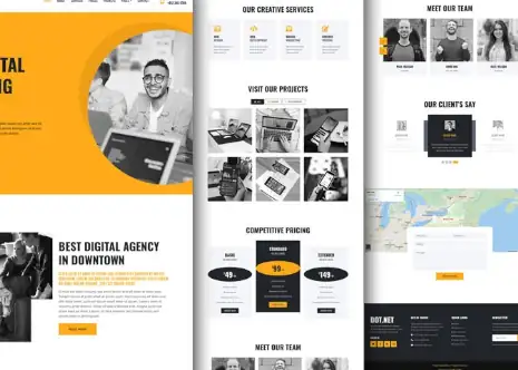 Creative agency site